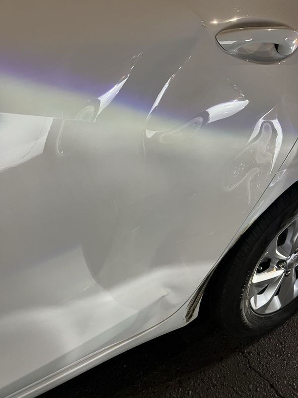 Левая задняя дверь на Chevrolet Onix