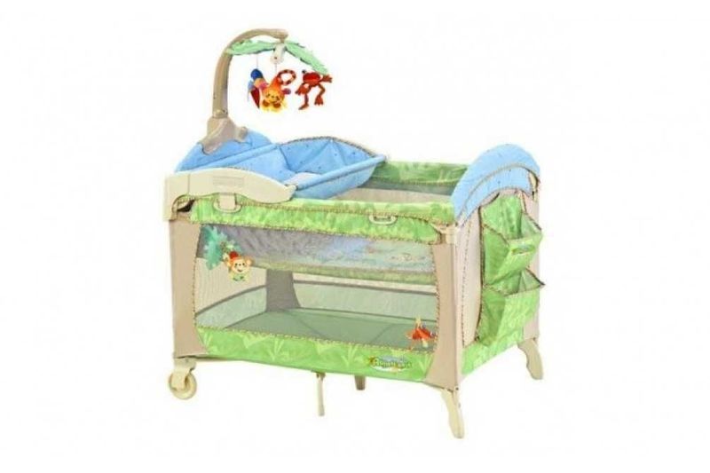 Продается кроватка манеж fisher price