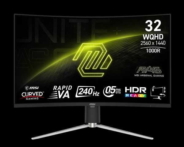 31.5" Монитор MSI MAG 325CQRXF E2 2K 240HZ