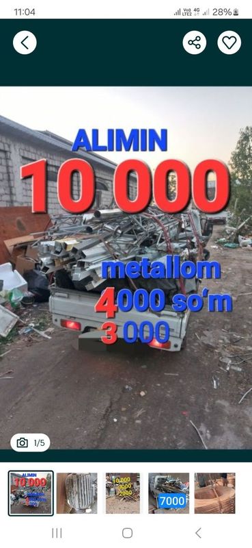 Metallom/ metallolom xar hil. Metallom olamiz