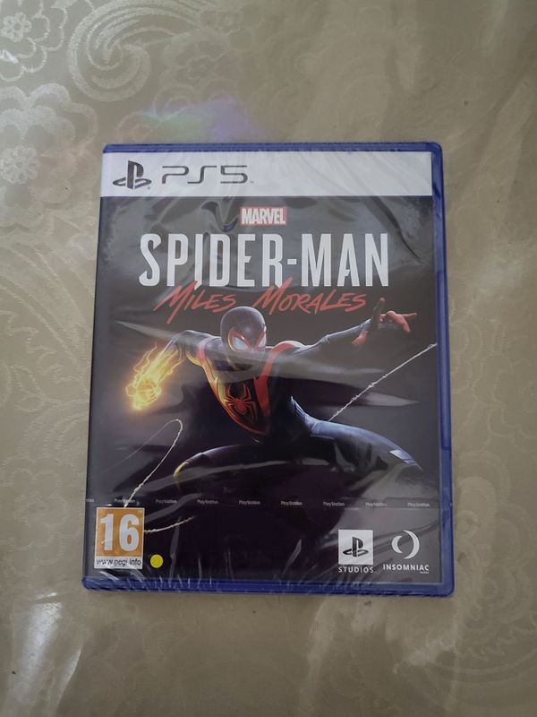 Spider-man Mile Moralis Диск для Ps 5