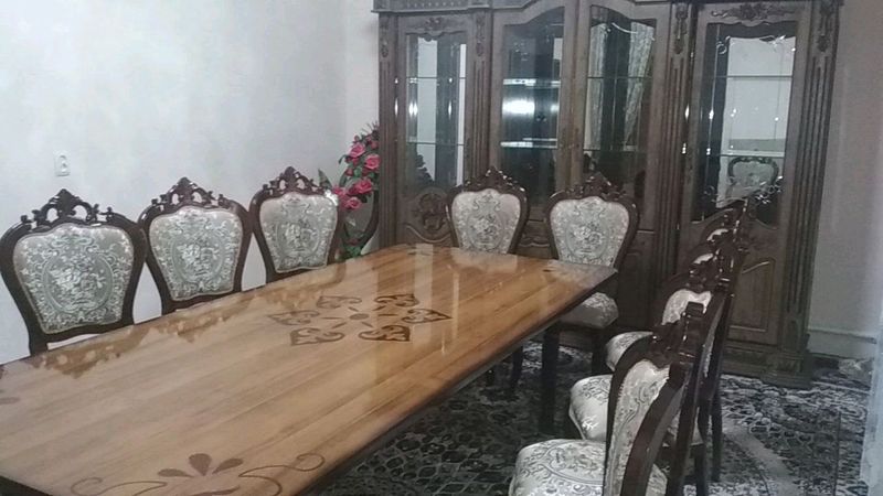 Стол-стул 12 тали, комплект холати яхши Стол-стул 12 тали, комплект холати яхши
