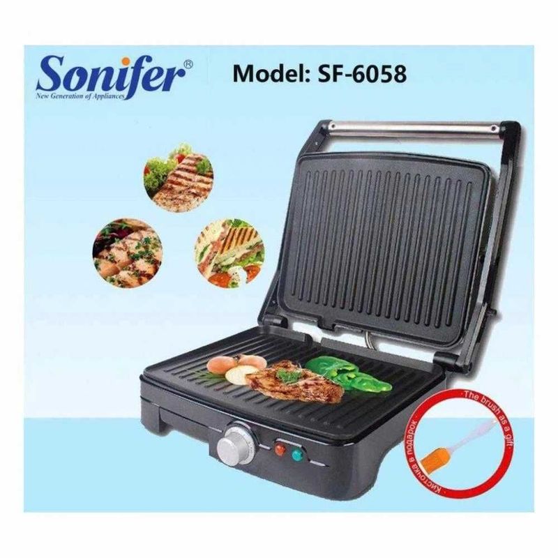 Электрический Гриль Тостер аппарат Toster Sonifer sf-6058 Электрический Гриль Тостер аппарат Toster Sonifer sf-6058