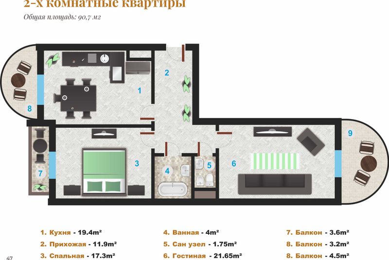 SIMPLEKS BUILDINGS Новостройка 2х комнатные 80кв м2 SIMPLEKS BUILDINGS Новостройка 2х комнатные 80кв м2