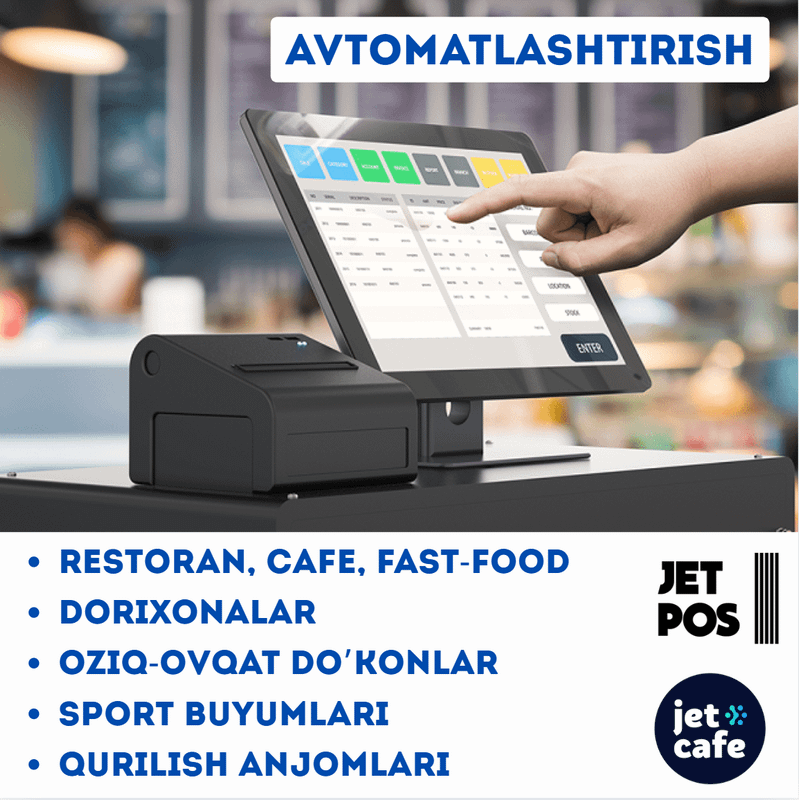 JetPOS-Avtomatlashtirish dasturi JetPOS-Avtomatlashtirish dasturi