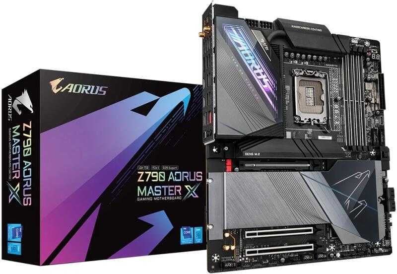 Топовая материнская плата Gigabyte Z790 AORUS MASTER X DDR5