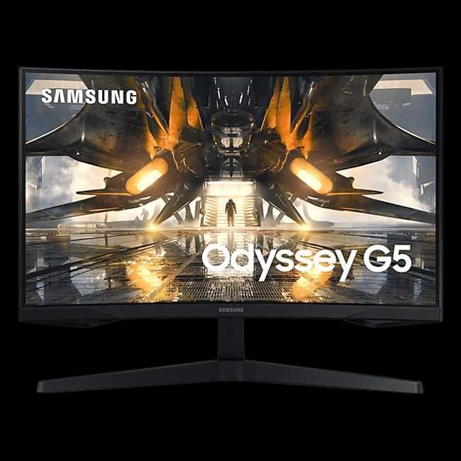 27" Odyssey G5 Gaming Monitor, IPS, 165Hz, 1mc, QHD (2560x1440)