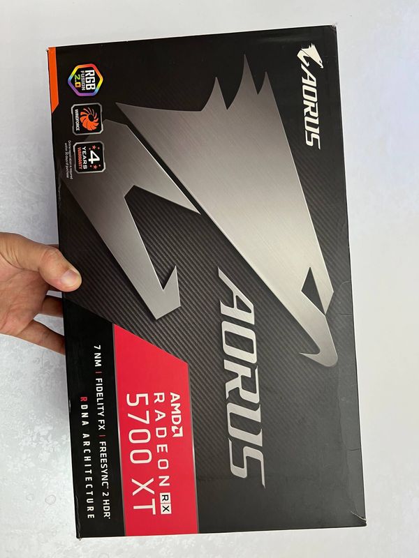 Aorus Rx 5700 XT Gigabyte