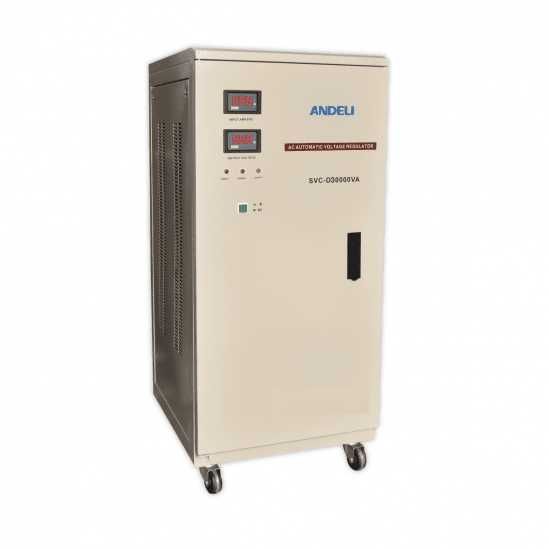 Стабилизатор напряжения ANDELI ASV-D30000VA 110-250V напольный