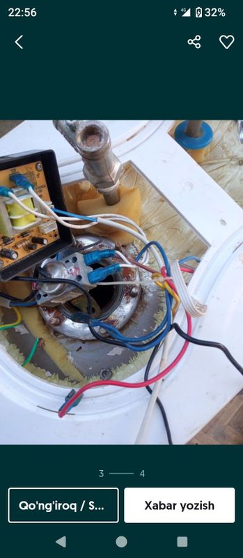 Ariston ichini tozalash tamirlash xizmati