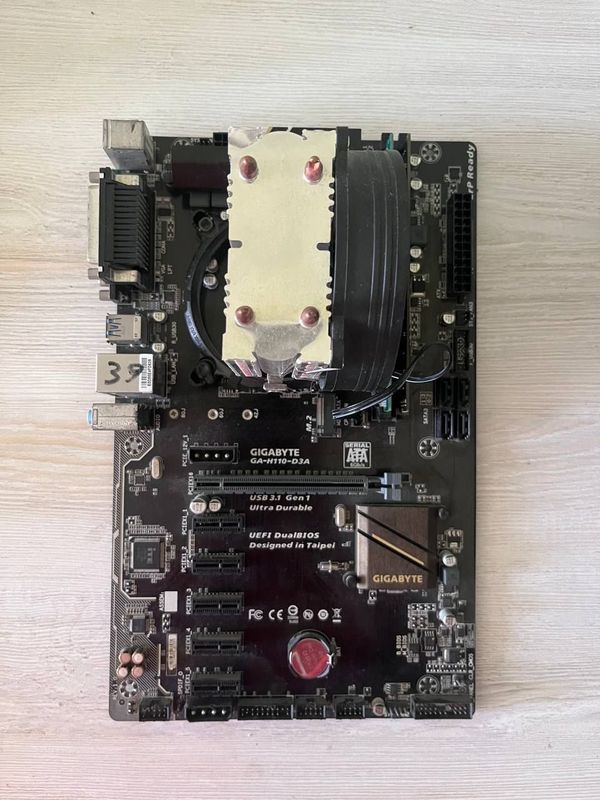 Сет материнская плата gigabyte h110 d3a+i5 6500+16 gb ddr4 Сет материнская плата gigabyte h110 d3a+i5 6500+16 gb ddr4