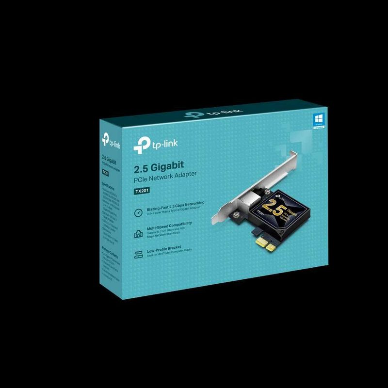 Сетевой адаптер PCI Express 2,5 Гбит/с Tp Link TX201