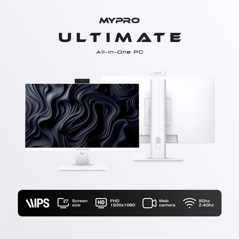 Моноблок компютер баребон MYPRO U27 LED27 IPS H610