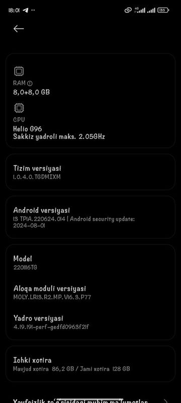 Redmi note 11 pro 8/256gb