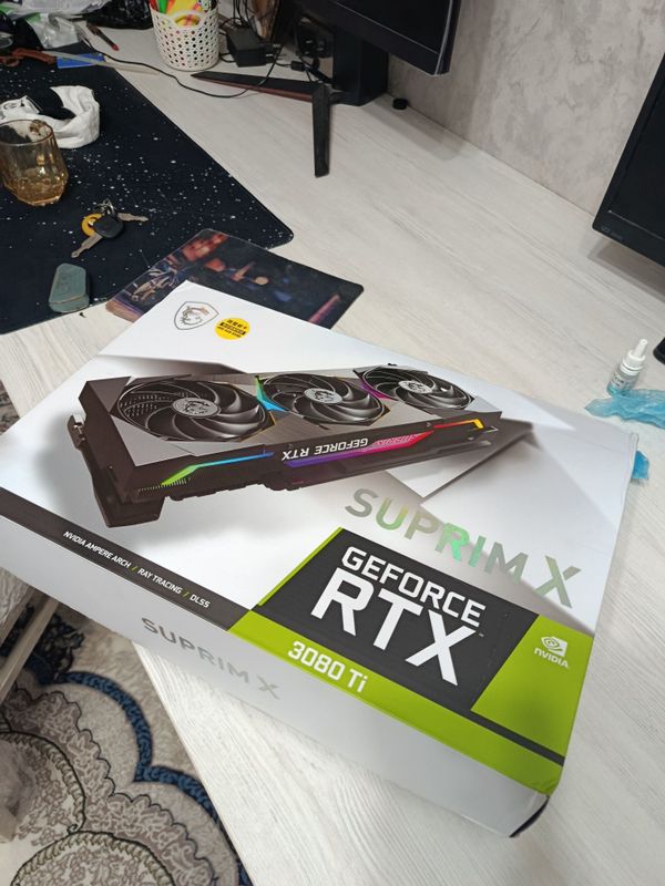 MSI GeForce RTX 3080 Ti Suprim X 12GB Ўйинлар ва иш учун энг зўр видео MSI GeForce RTX 3080 Ti Suprim X 12GB Ўйинлар ва иш учун энг зўр видео