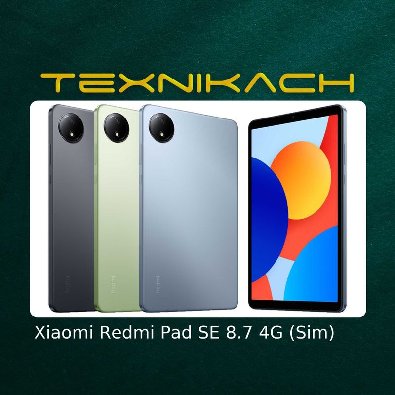 Xiaomi Redmi Pad SE 8.7 (Sim) • Доставка Бесплатно