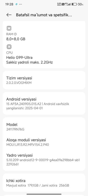 Redmi not 14 kafolti bilan Redmi not 14 kafolti bilan