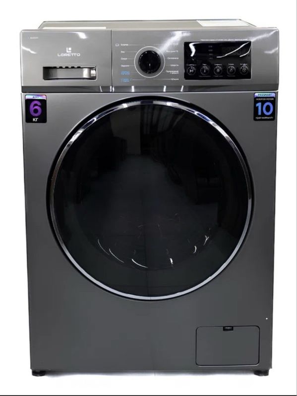 Стиральная машина Loretto LW-6007S Серый бкг BLDC- INVERTER