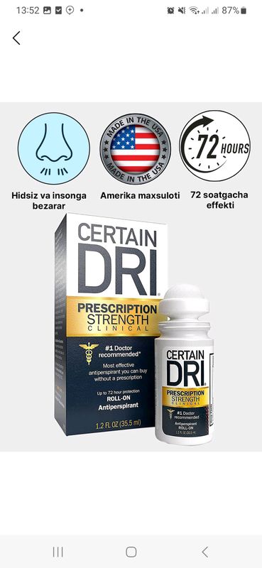 Certain dri Certain dry amerika mahsuloti Certain dri Certain dry amerika mahsuloti