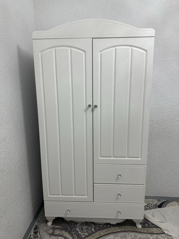Детский шкаф белый