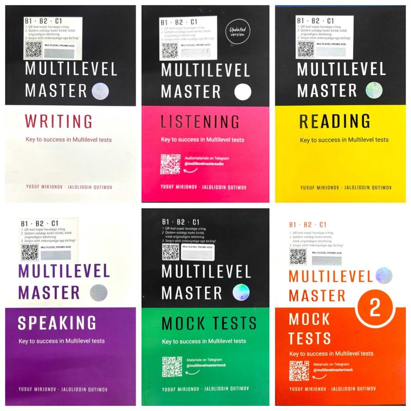 Доставка. Multilevel Master speaking, writing, listening, mosk tests