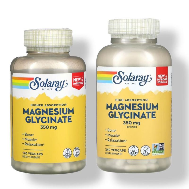 Магний Глицинат 240 капсул Solaray Magnesium Glycinate 350mg Магний Глицинат 240 капсул Solaray Magnesium Glycinate 350mg