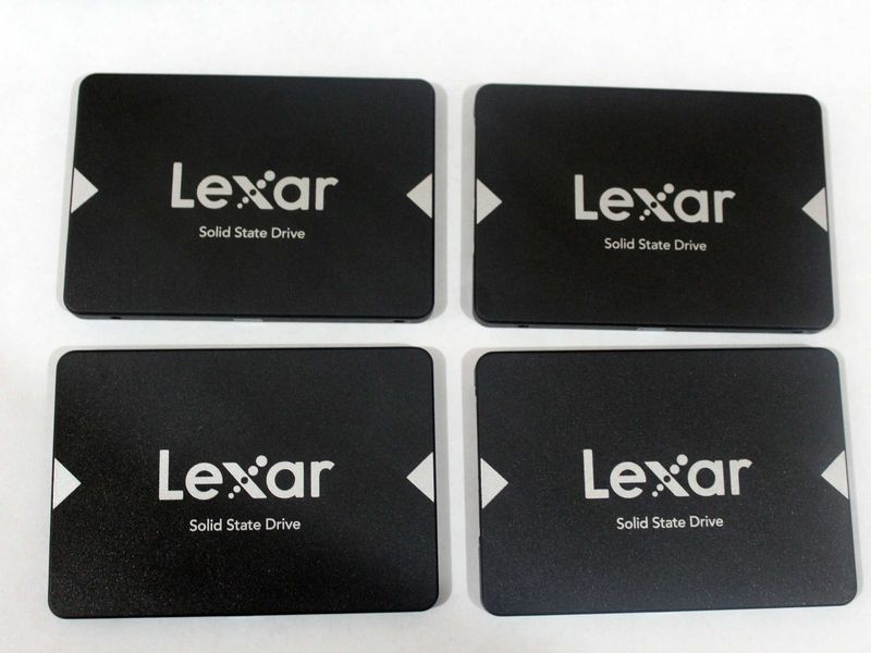 512 gb SSD lar sotiladi , Lexar NS 100 , Garantiya bor , 12 ta