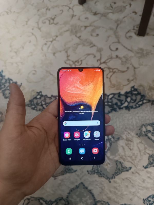 Samsung Galaxy A50 64GB Blue Gray Original Igravoy Holati Yaxshi Zor