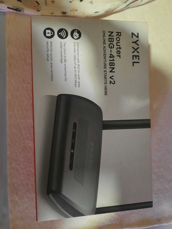 Роутер ZYXEL NBG-418N v2 Роутер ZYXEL NBG-418N v2