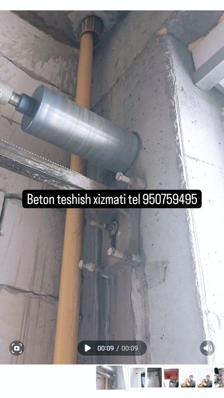 Beton buzish xizmati Beton buzish xizmati