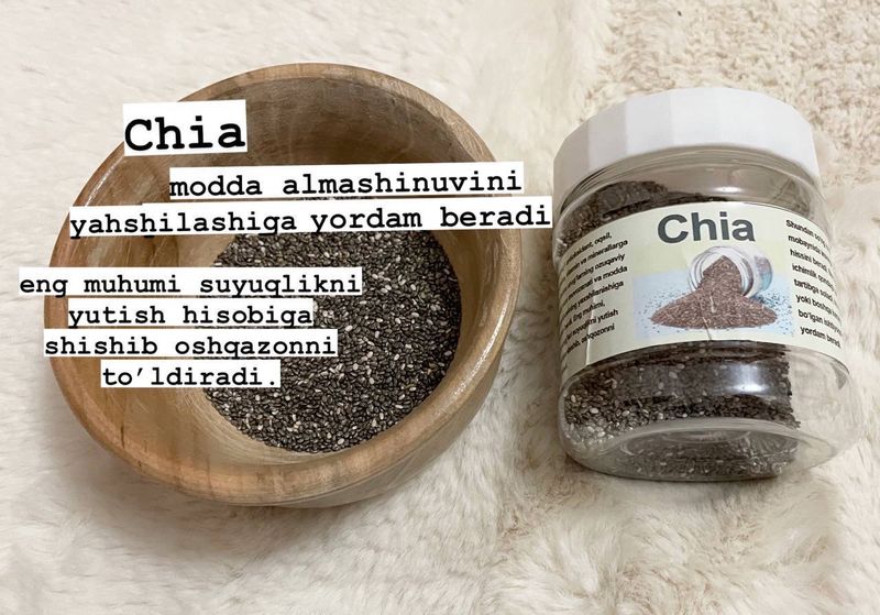 Chia urug’i 100gr Chia urug’i 100gr