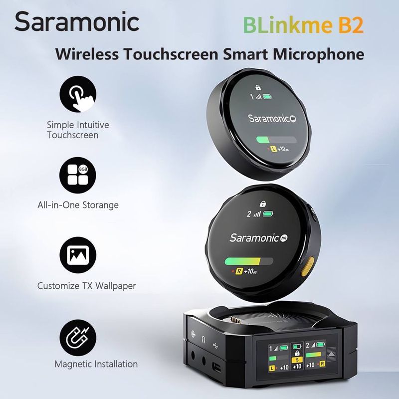 Saramonic Blinkme b2 гарантия 3 год доставка есть