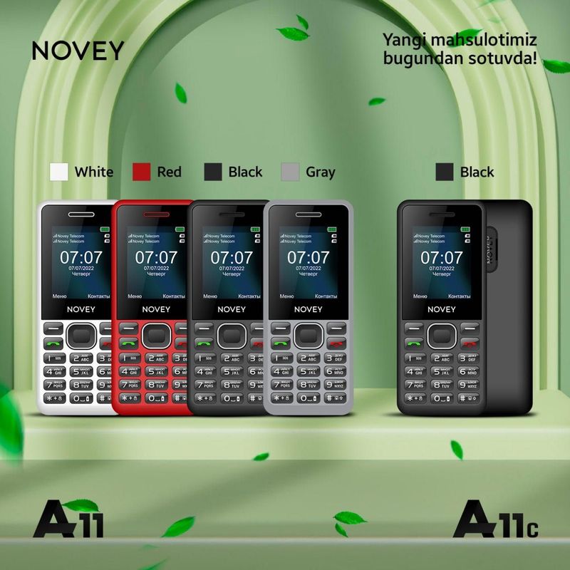 Novey A11 (Новый+Гарантия+Скидка) nokia классика New - 2024!