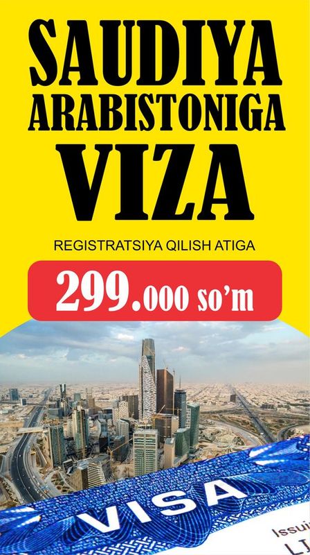 Saudiya Arabistoniga viza