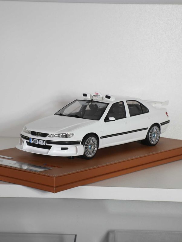 Peugeot 406 TAXI 3d model 1:18 3D-модель
