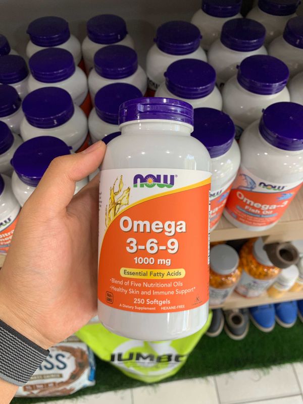 Now Omega 3-6-9 250 капсул Now Omega 3-6-9 250 капсул