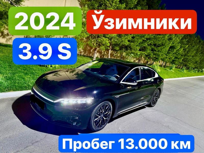 Byd han dual motor 3.9 sekund, 2024 yil. 13.000 km. tozza. O’zimiki