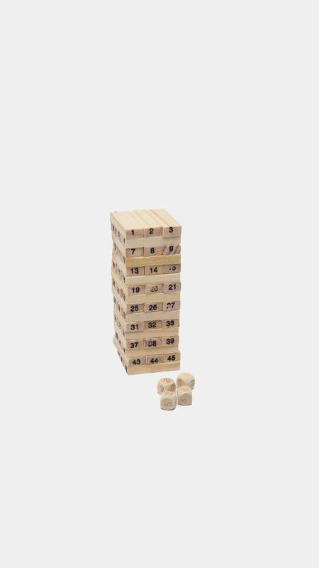 Jenga Djenga o'yini / Дженга настольная игра