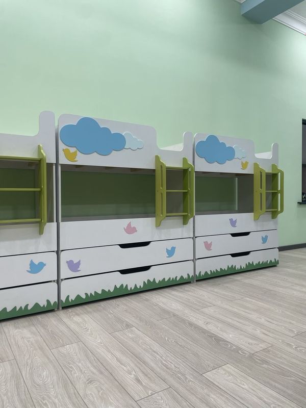 Кровать карават мебель детский сад mebel bogcha