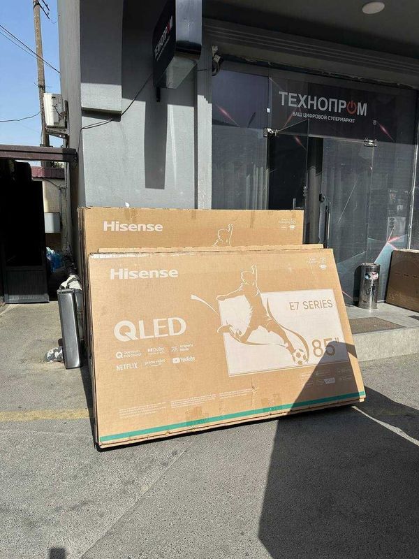 Телевизор HISENSE 85 E7NQ Q-Led АКЦИЯ !!!