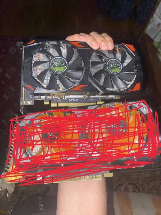 Видеокарта RX 580 8gb