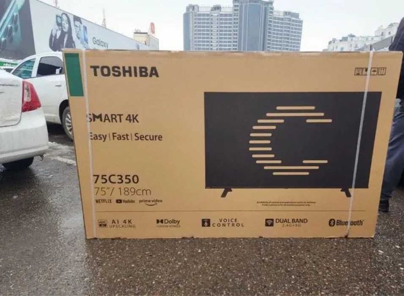 телевизор 75" Toshiba Ultra HD (4K) LED есть доставка телевизор 75" Toshiba Ultra HD (4K) LED есть доставка