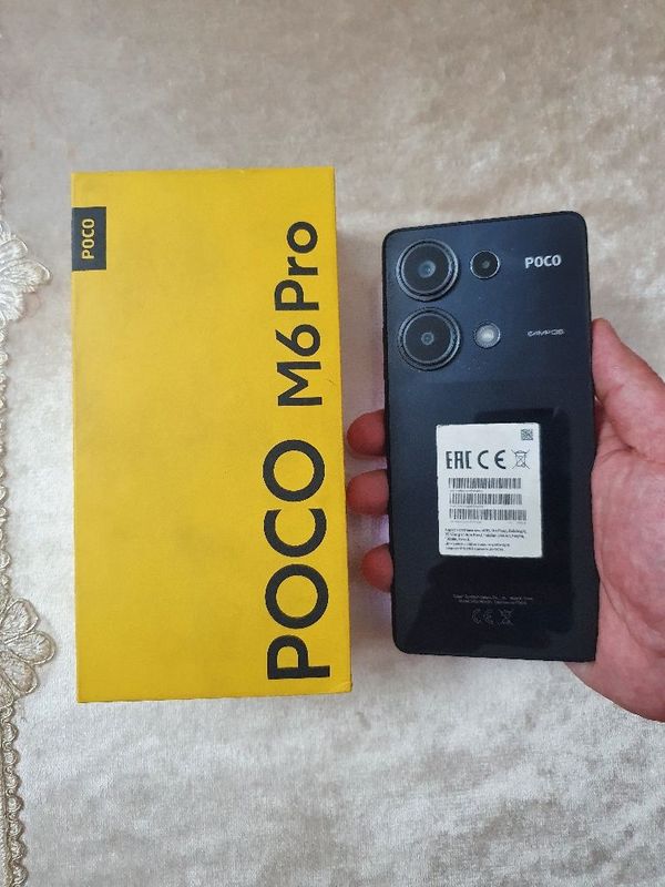 Srochna sotiladi Poco M6 Pro 8+4/256Gb Igarvoy Karobka dakument Bor Srochna sotiladi Poco M6 Pro 8+4/256Gb Igarvoy Karobka dakument Bor