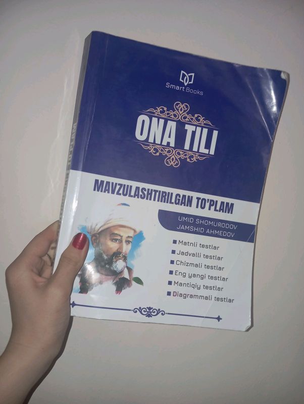 Ona tilidan tayyorlov test kitobi Ona tilidan tayyorlov test kitobi