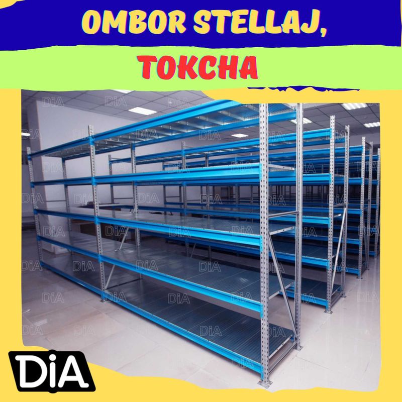 Складские стеллажи, стеллаж для склада, ombor stellaj, tokcha Складские стеллажи, стеллаж для склада, ombor stellaj, tokcha