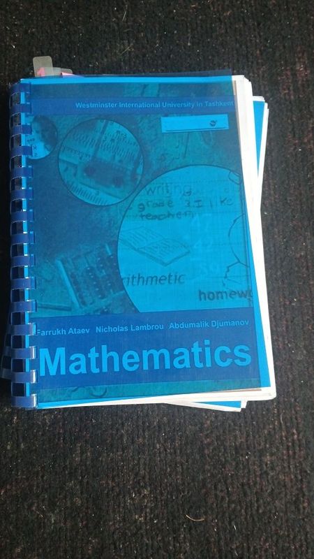 Matematika kitob west Matematika kitob west