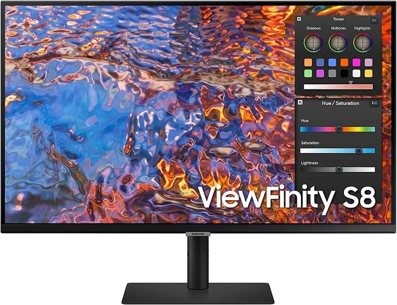 [НОВЫЙ] Монитор Samsung 32" ViewFinity S8 LS32B800UMXUE 4K 60Hz IPS