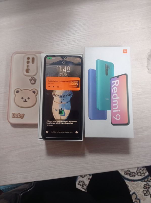 Redmi 9 s sotiladi 1.mln100 ming