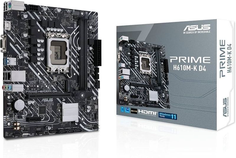 Продам материнскую плату Asus H610M K D4