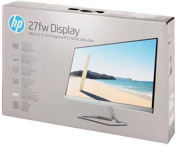 Монитор HP 27fw с аудиосистемой (4TB31AA) 27"